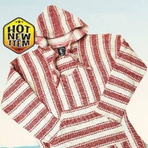 NEW Baja Billy's Authentic Hoodie Poncho-unisex